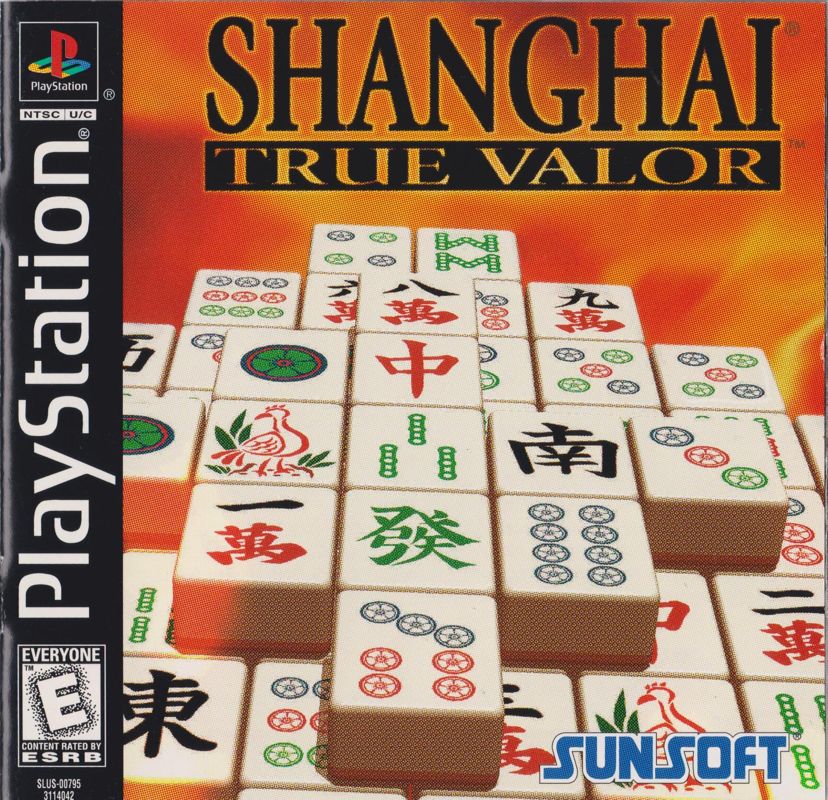 Shanghai True Valor box art for Playstation